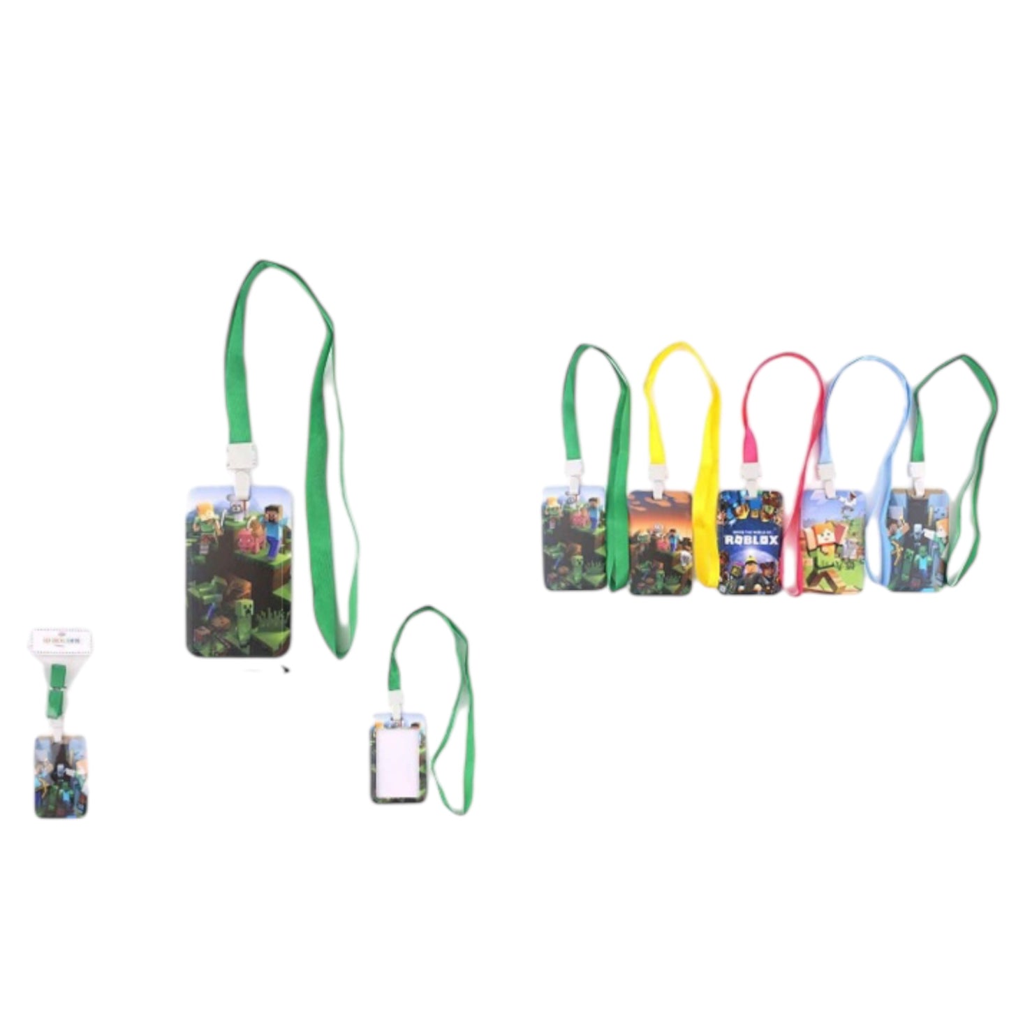 12PCS PACK ROBLOX  LANYARD CARD HOLDERS ANV-0205