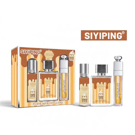 Set de brillo labial y perfume Whipped Pleasure