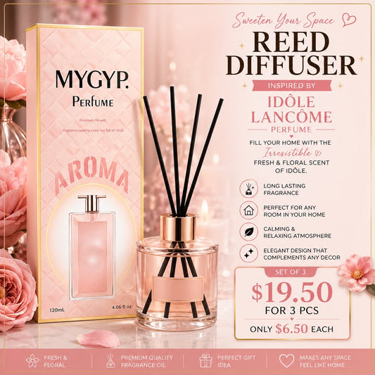 3PCS SET REED DIFFUSER INSPO BY IDOLE LACOME  008