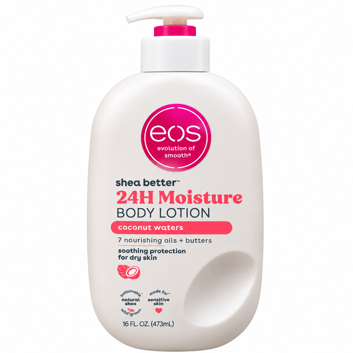 Original Eos  Coconut Waters 24H Moisture Body Lotion