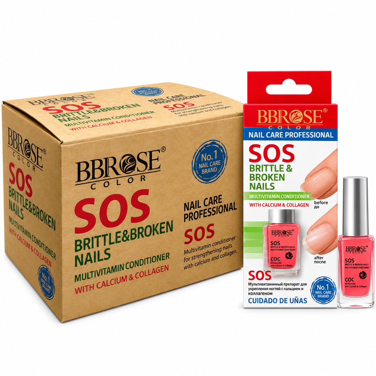 Bbrose Color SOS Brittle & Broken Nails
