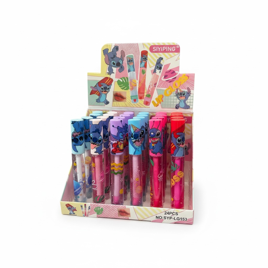 24PCS SIYIPING BLUE GUY COLORED LIP GLOSS SYP-LG153