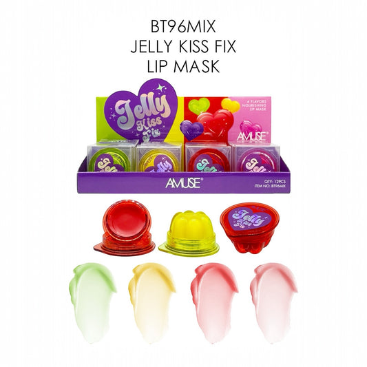 AMUSE JELLY KISS FIX 12 PCS DISPLAY BT96MIX