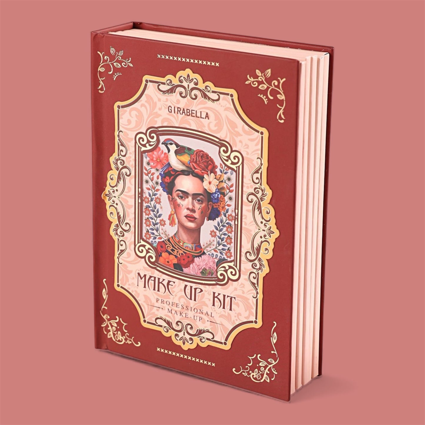 2PCS GIRABELLA RED MAKEUP FRIDA PALETT SET G4091