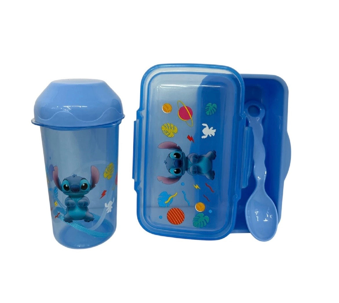2PCS BLUE GUY RED & BLUE LUNCH 3PCS SET 1 OF EACH STYLE