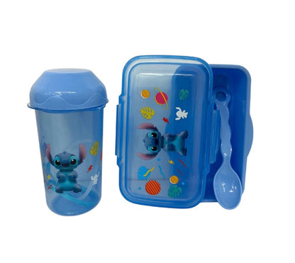 2PCS BLUE GUY RED & BLUE LUNCH 3PCS SET 1 OF EACH STYLE