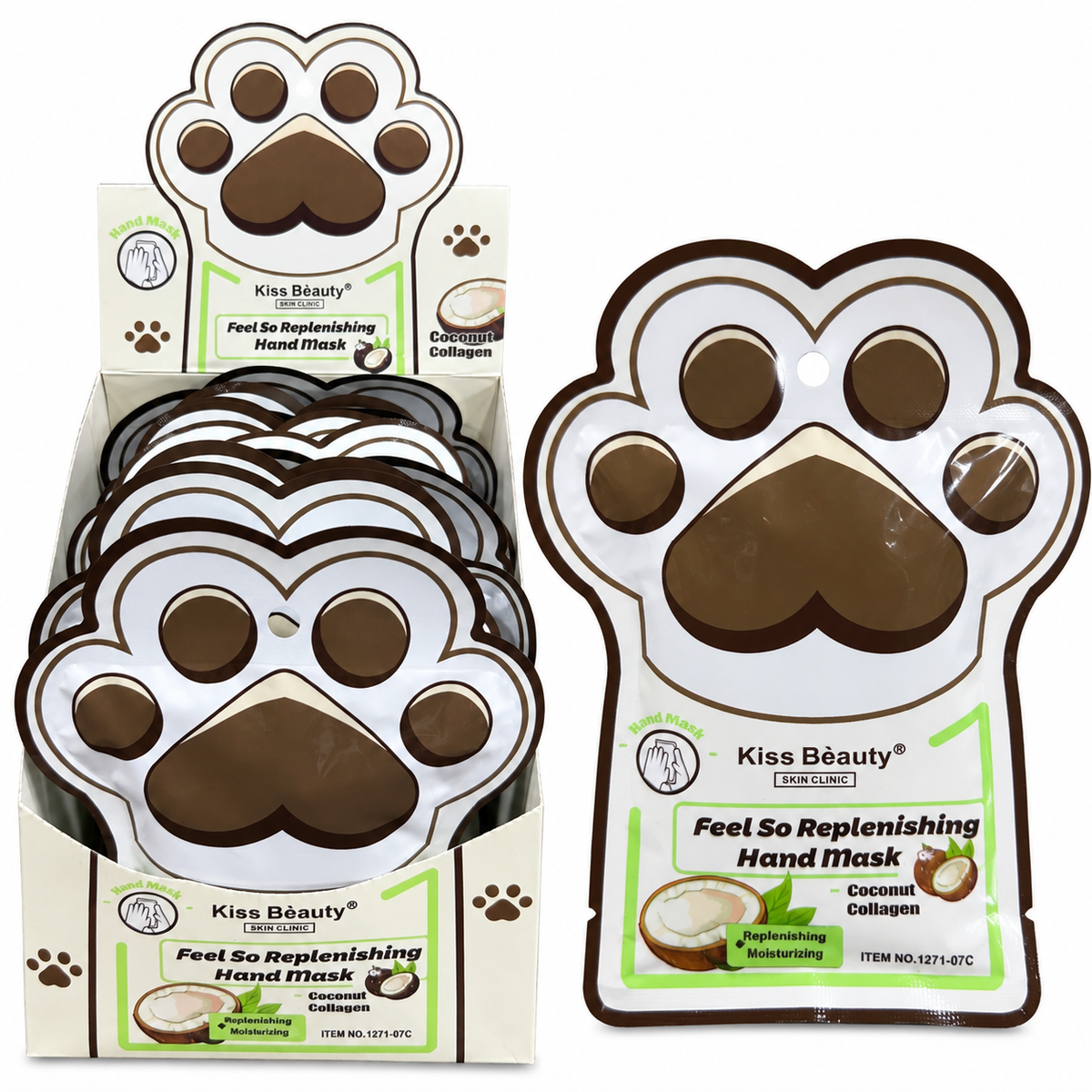 Kiss Beauty Coconut & Collagen Hand Mask