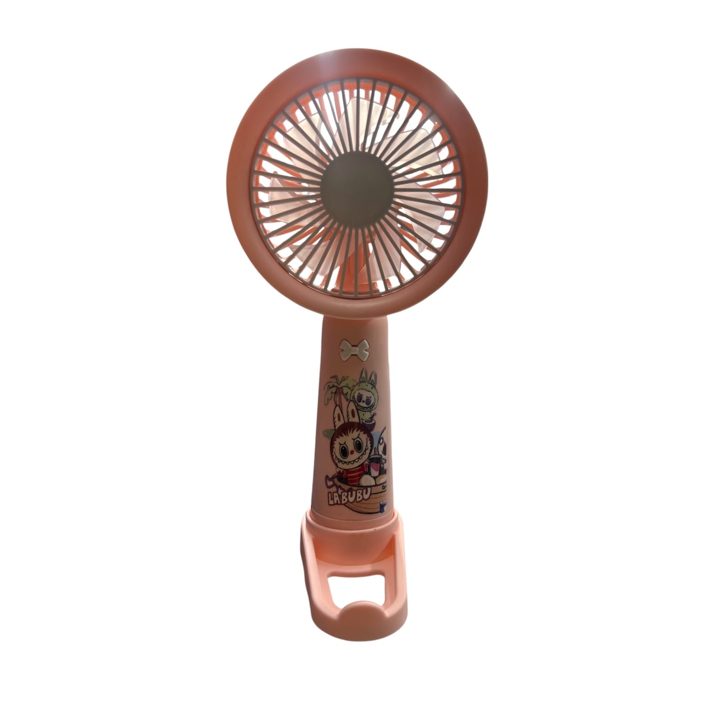 3 PCS PINK CUTE MONSTER  3 SPEED PORTABLE FAN
