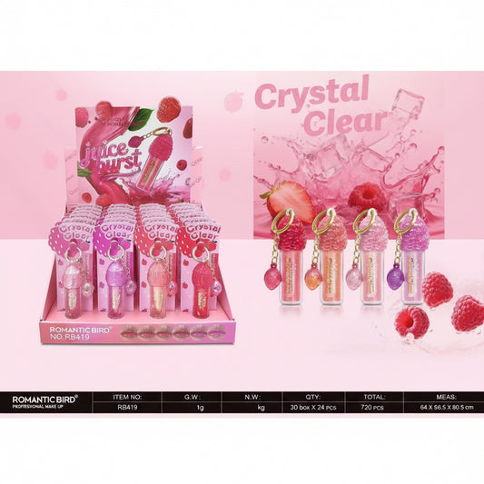 24PC DISPLAY BAD B LIP SET #0771