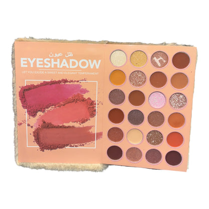 2PCS BEIGE BEAR EYES AND FACE PALETTE