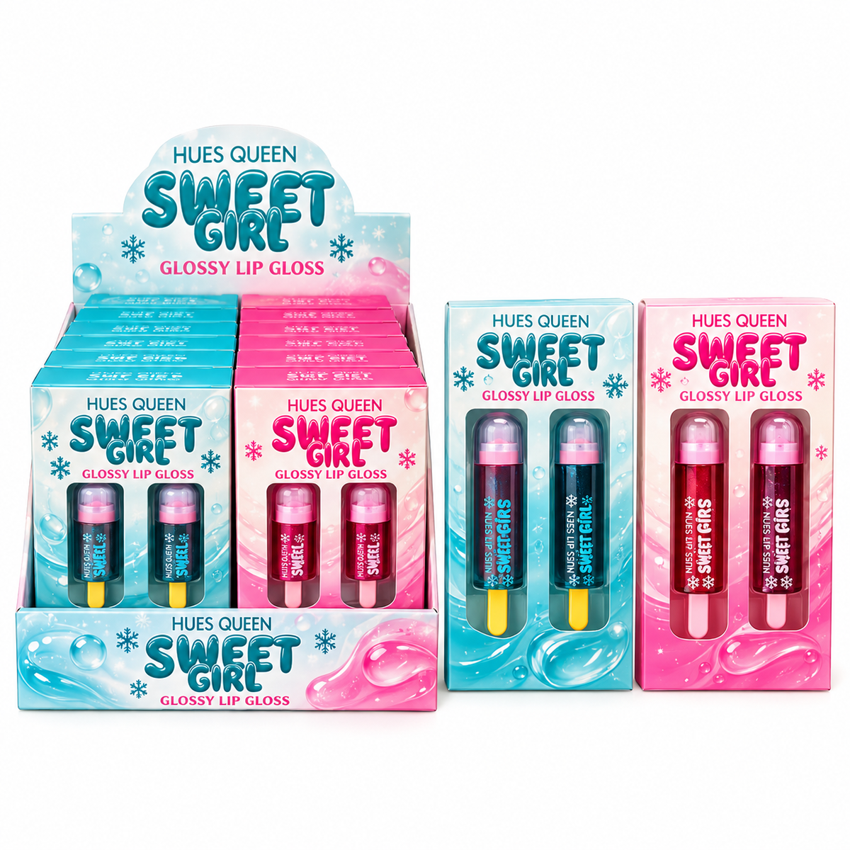 Hues Queen Sweet Girl Glossy Lip Gloss
