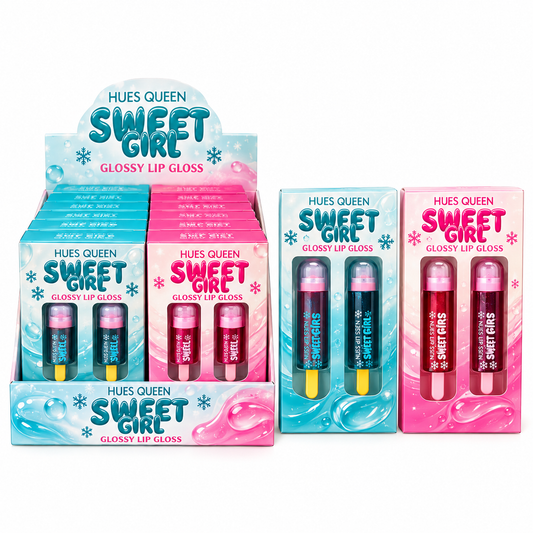 Brillo de labios glossy Hues Queen Sweet Girl