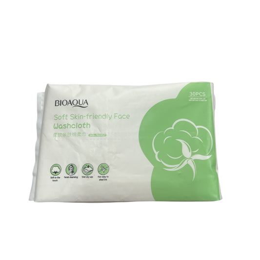 6PCS BIOAQUA SOFT SKIN FACE WASHCLOTH