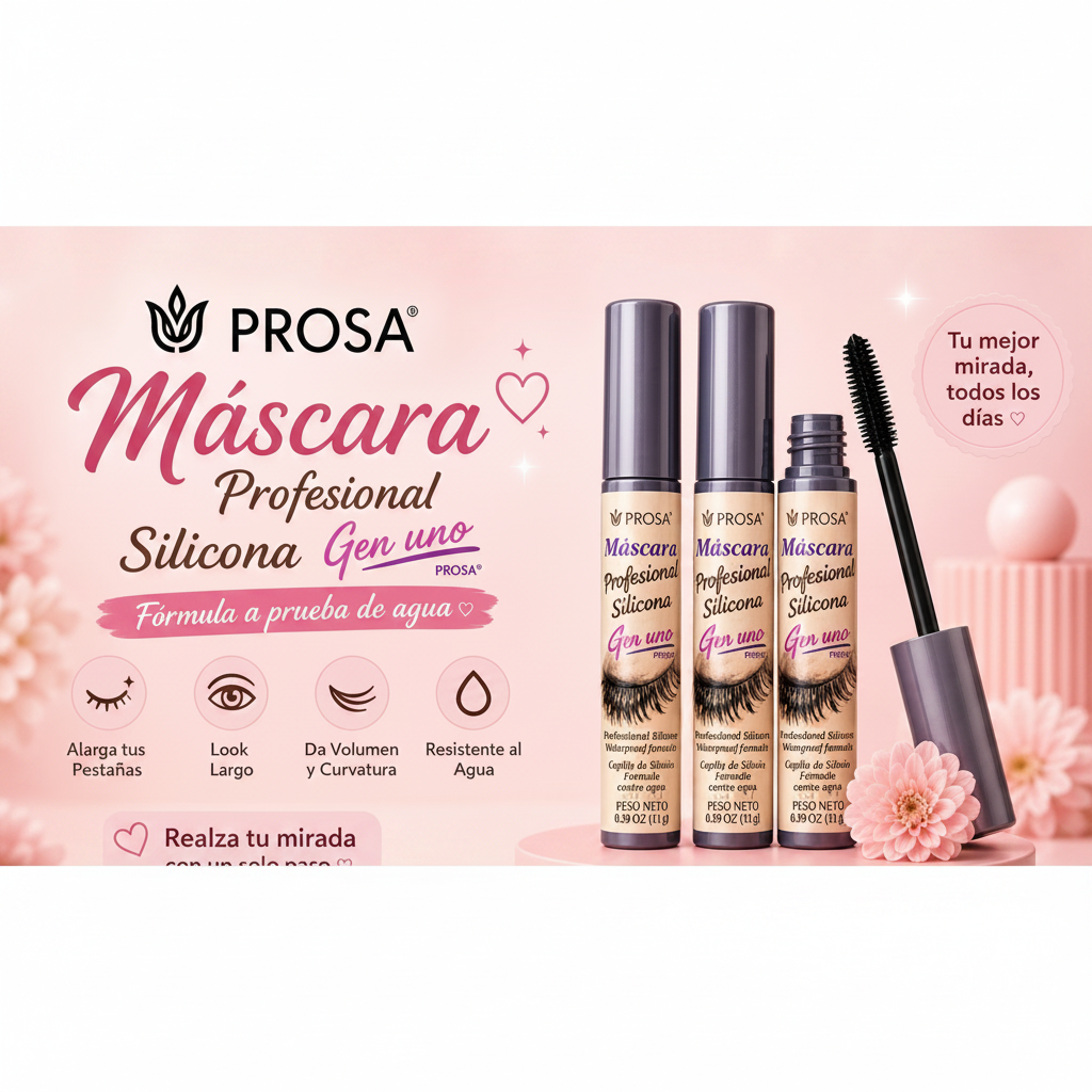 6PCS PROSA MÁSCARA PROFESSIONAL SILICONE 1891
