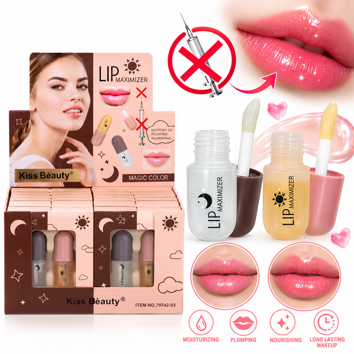 Kiss Beauty Oil Lip Maximizer Plumper
