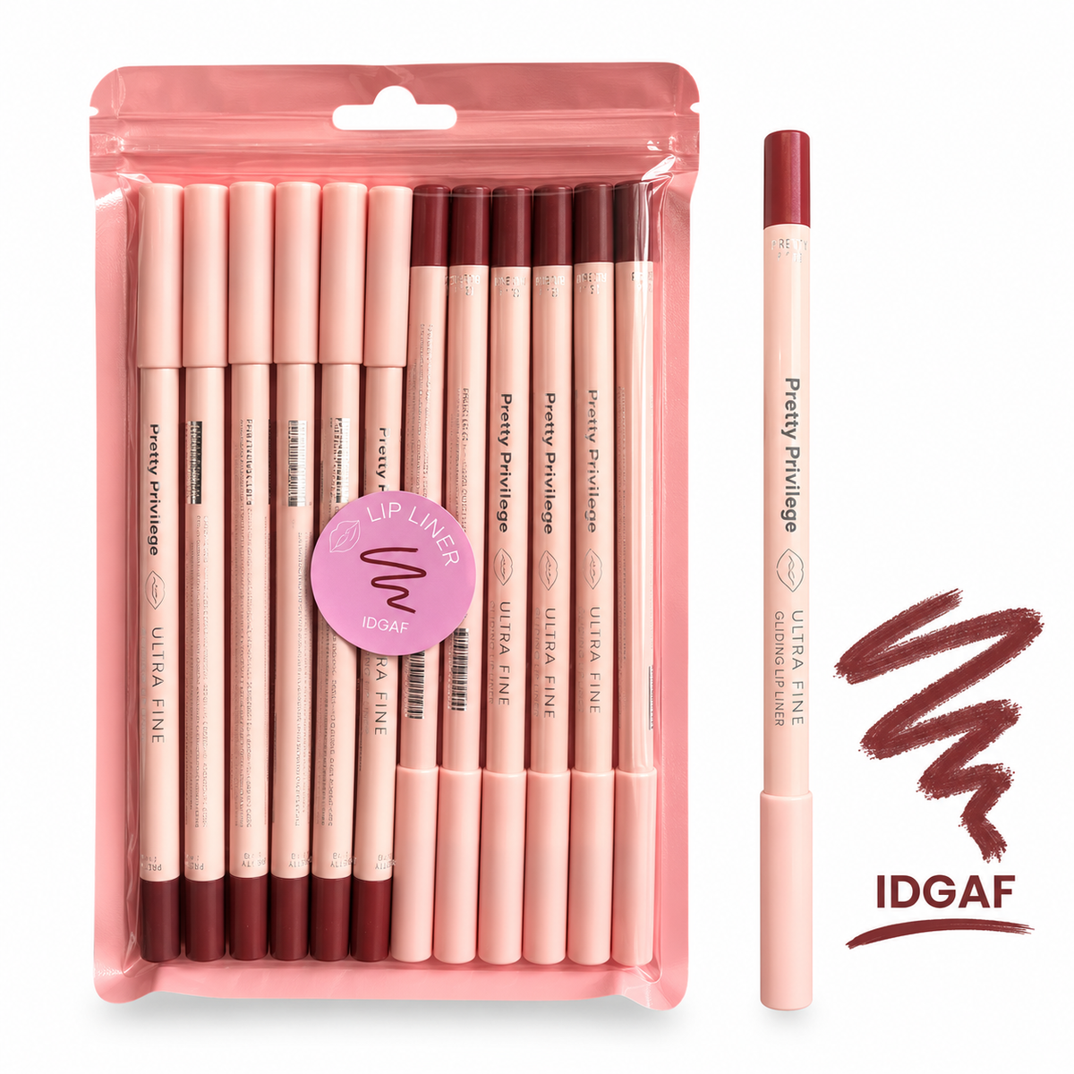 Delineador de labios esculpidor ultra fino Pretty Privilege
