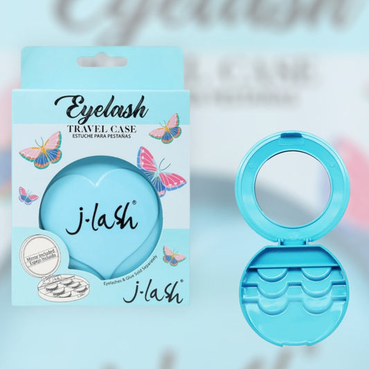 JLASH BLUE  EYELASH TRAVEL CASE#B11