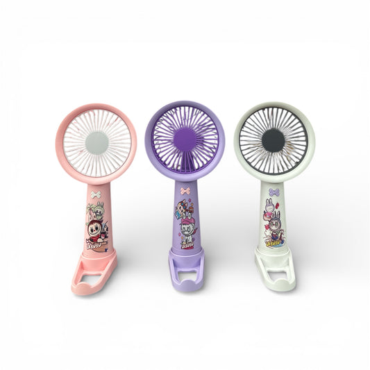 3PCS MINI-FAN MIXED COLOR B