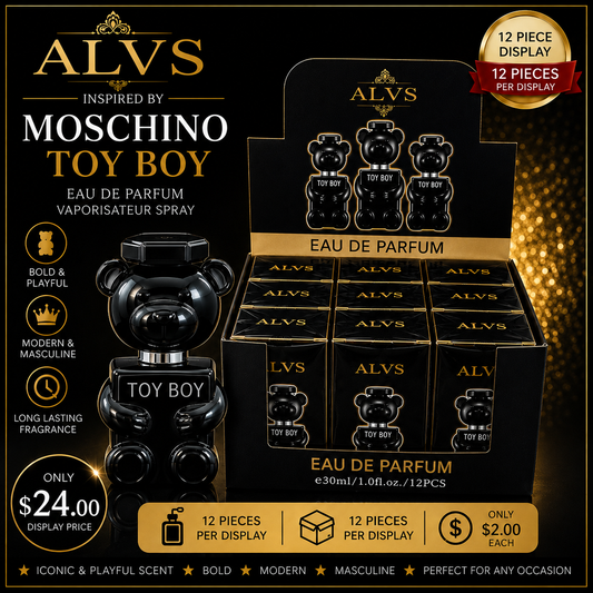 12PCS DISPLAY ALVS  DARK TOY BOY JH400-7