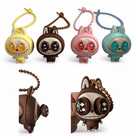 12PCS POP EYE MONSTER KEYCHAIN