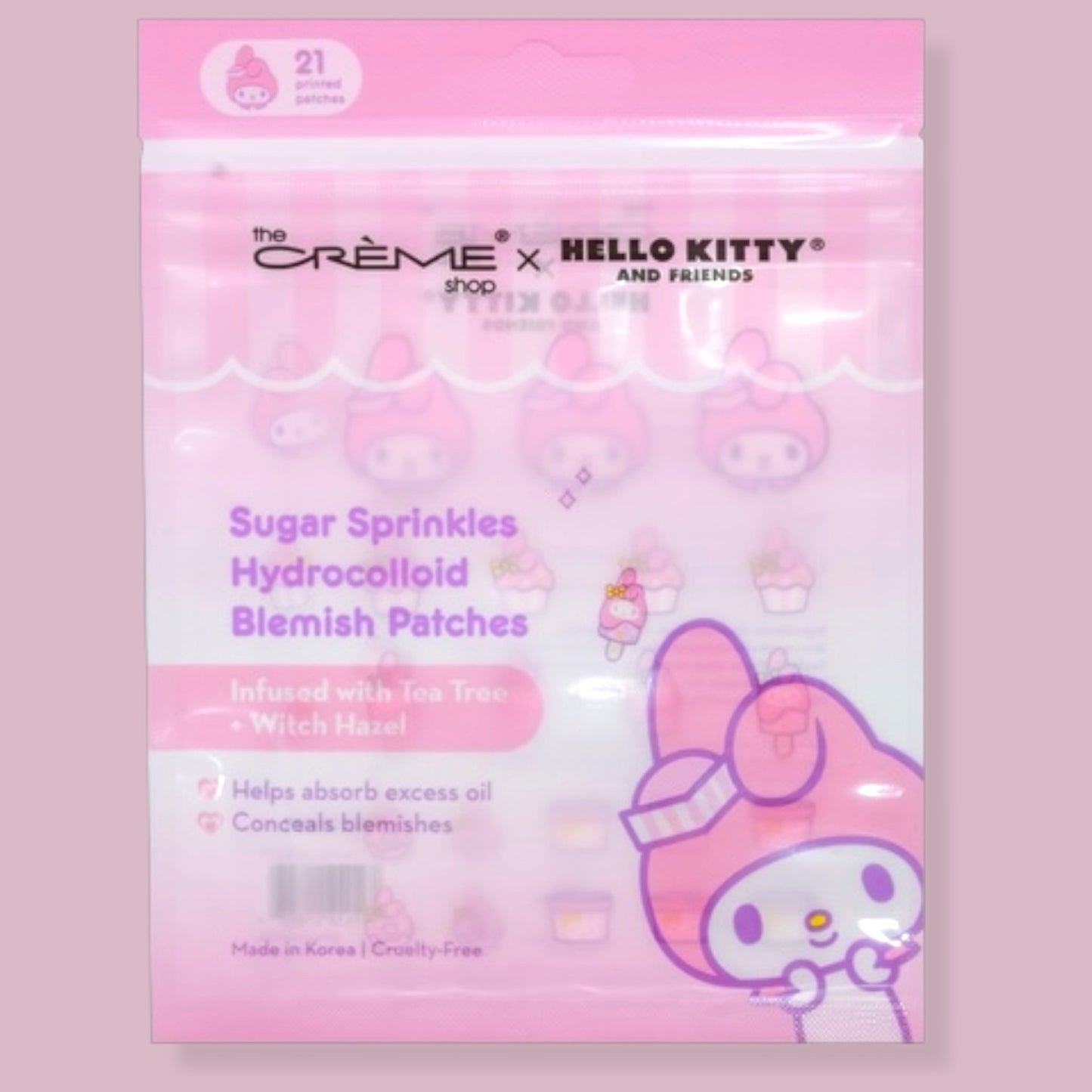 THE CREME SHOP X HELLO KITTY SUGAR SPRINKLES HYDROCOLLOID BLEMISH PATCHES