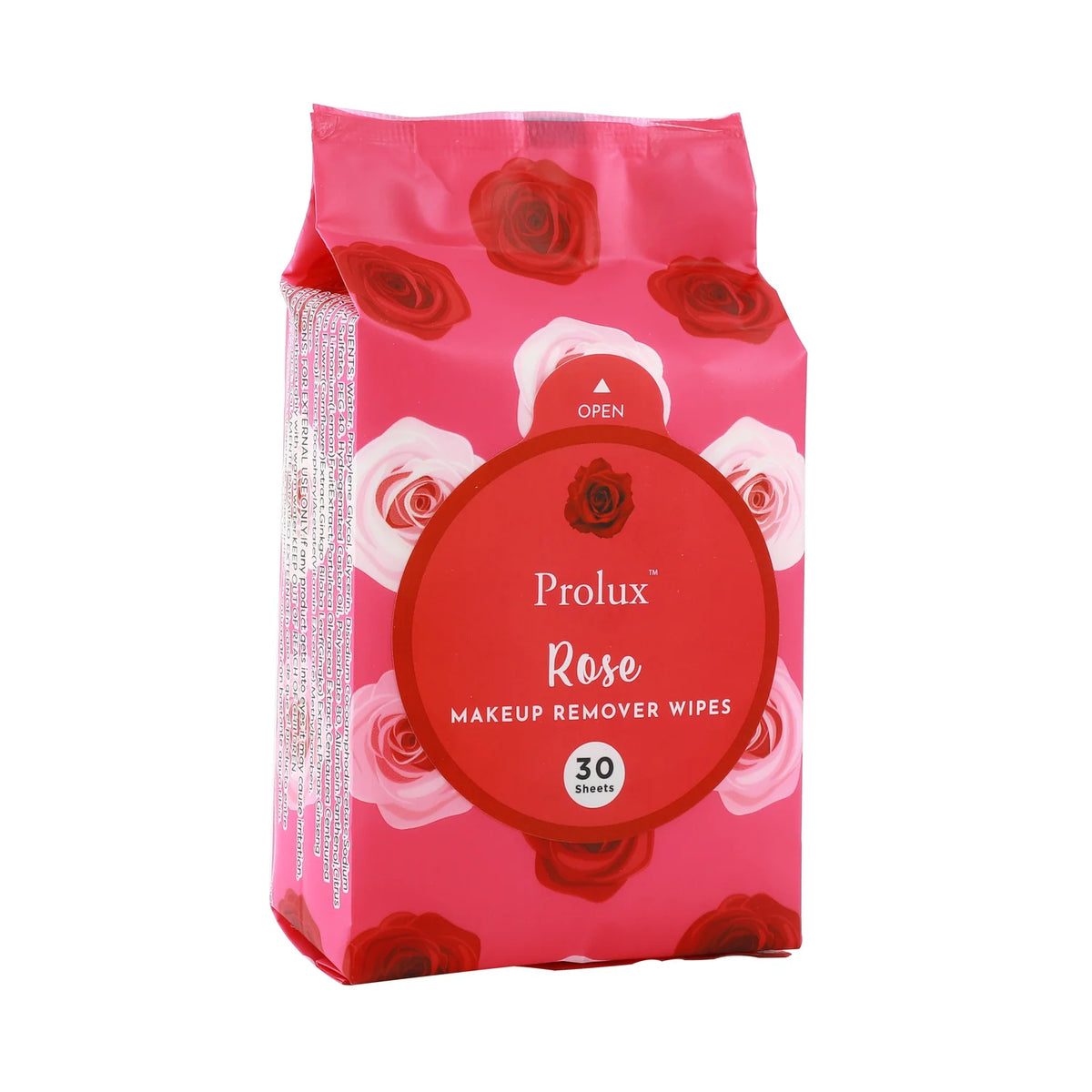 Prolux Rose Makeup Remover Wipes