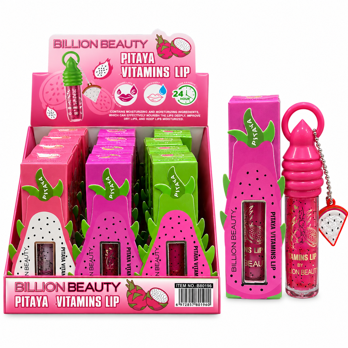 Billion Beauty LipGloss Pitaya Vitamin Lips