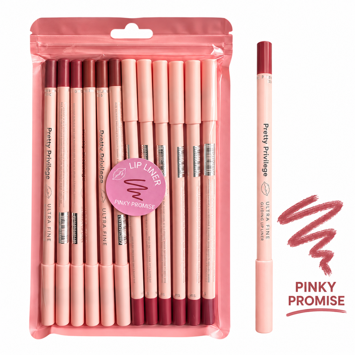 Delineador de labios esculpidor ultra fino Pretty Privilege