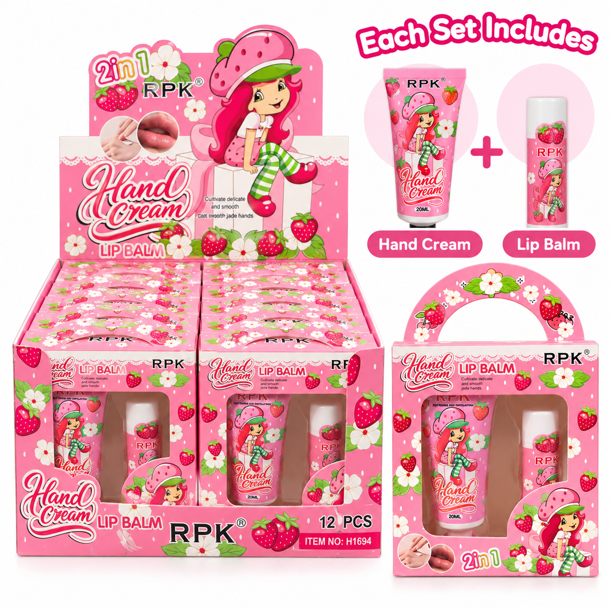 Rpk Lip Balm & Hand Cream 2 in 1