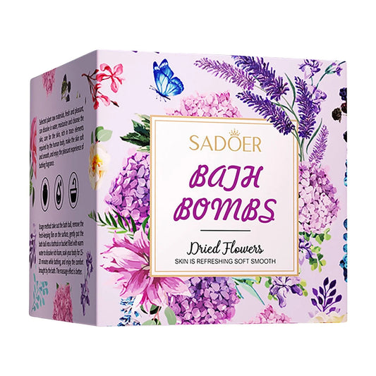 12PCS PACK SADOER LAVENDER FRAGRANCE BATH BOMBS SD93771
