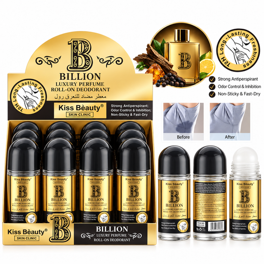 Desodorante roll-on Kiss Beauty Men Billion