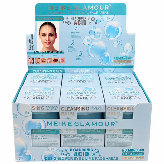 Meike Glamour Bálsamo Limpiador para Ojos, Labios y Rostro