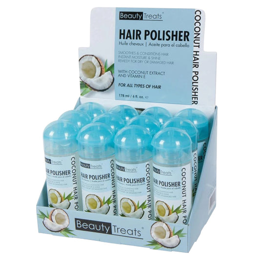 BEAUTY TREATS COCONUT EXTRACT  HAIR POLISHER 4 PCS PACK