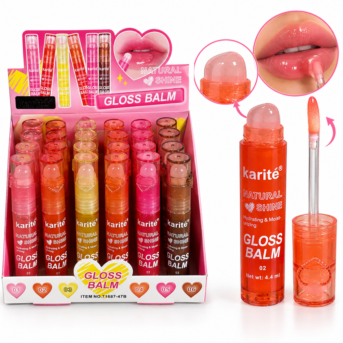 Karite Lip Gloss Balm