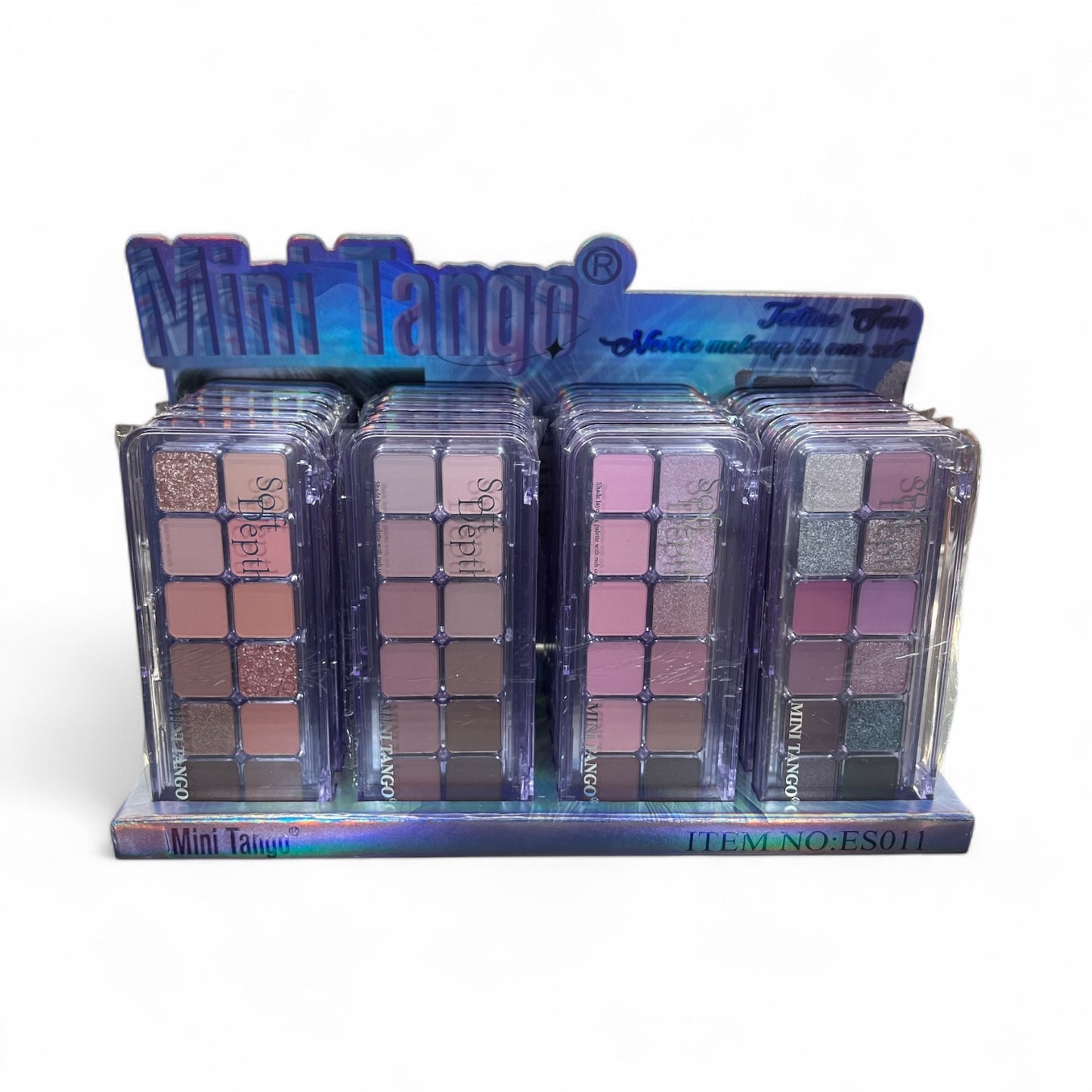24PCS DISPLAY MINI TANGO 12 COLOR EYE SHADOW PALETTE ES011