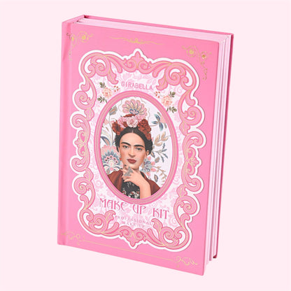2PCS GIRABELLA PINK MAKEUP FRIDA PALETT SET G4092