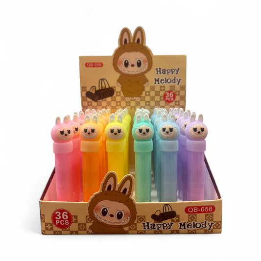36PCS DISPLAY COLORFUL SCHOOL HIGHLIGHTERS QB-056