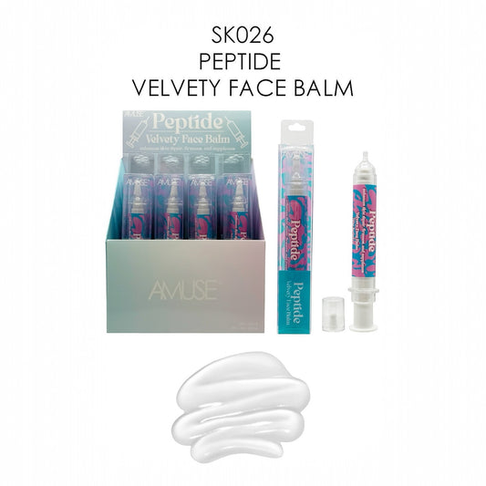 AMUSE PEPTIDE VELVETY FACE BALM 12 PCS DISPLAY SK026