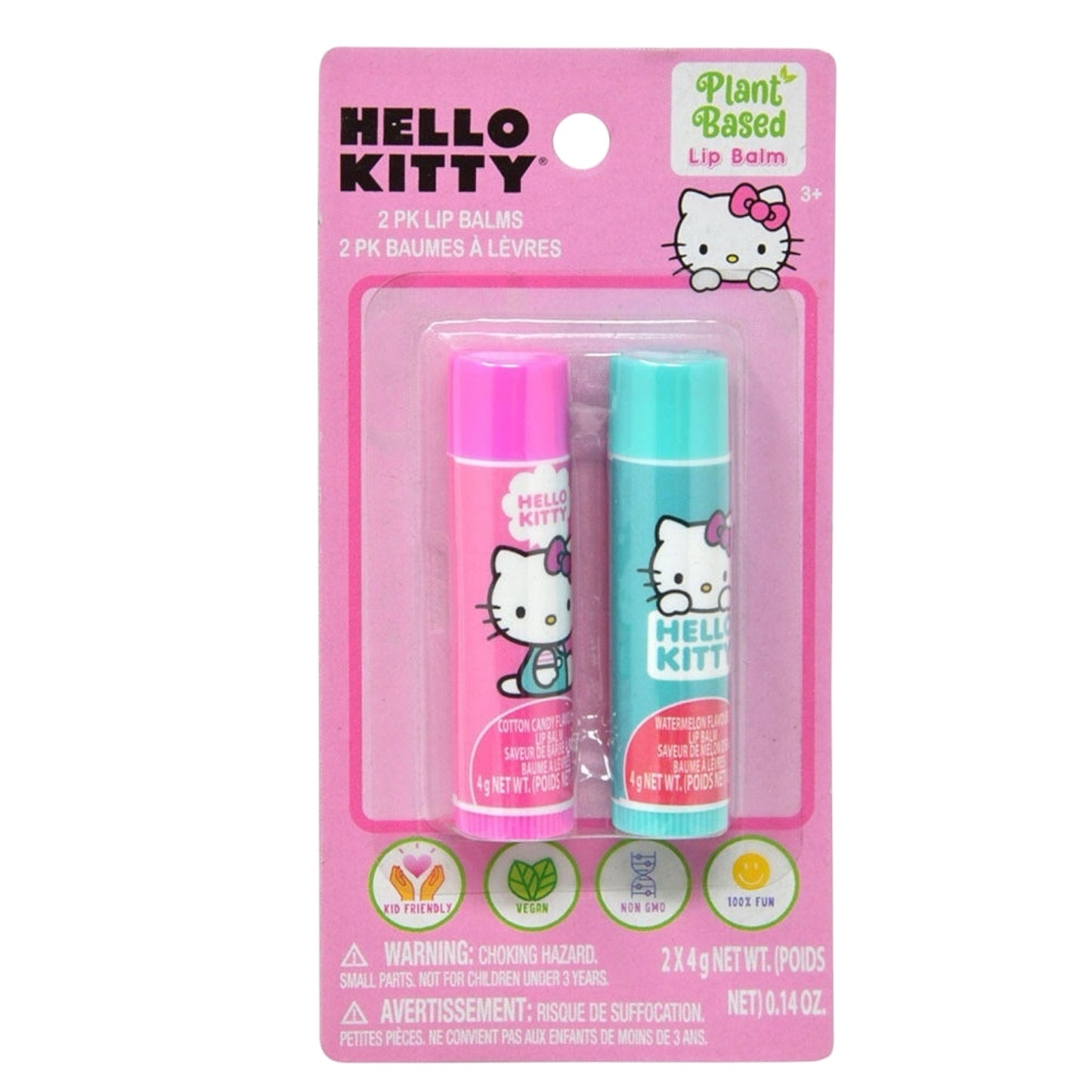 12PCS PACK HELLO KITTY 2 PCS LIP BALM SET  #HK1149GG