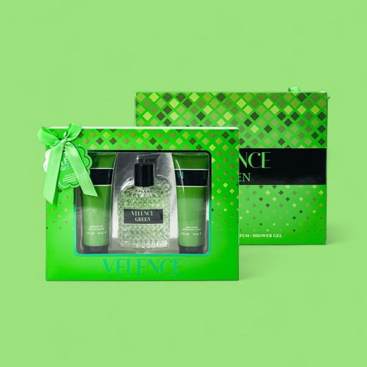 2PCS VELENCE GREEN DUO GIFT SET 2905