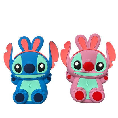 12PCS PACK PINK & BLUE SILICONE CROSS BODY