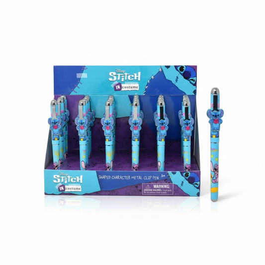 24PCS DISPLAY STITCH METAL CLIP PENS