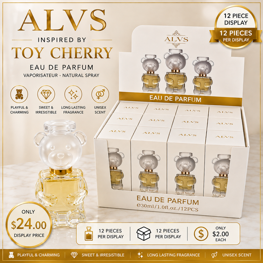 12PCS DISPLAY ALVS WHITE TOY BOY JH400-5