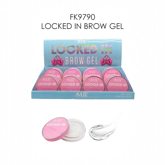 AMUSE LOCKED IN BROW GEL 24 PCS DISPLAY FK9790