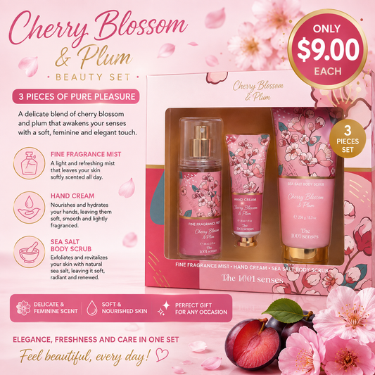 1PCS CHERRY BLOSSOM & PLUM DUO SET G3-011
