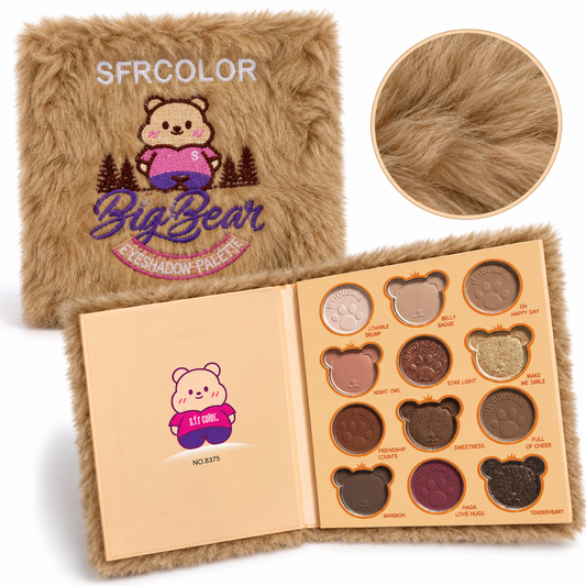 Paleta de sombras de ojos Brown Bear de SFR Color