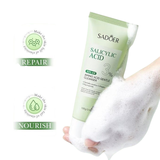 3PCS SADOER SALICYLIC ACID GENTLE CLEANSER #SD11282