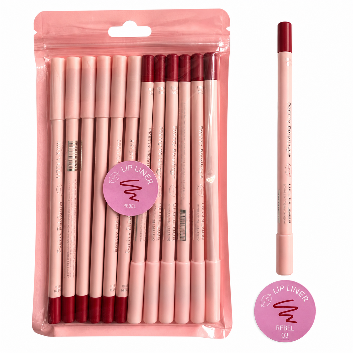 Delineador de labios esculpidor ultra fino Pretty Privilege