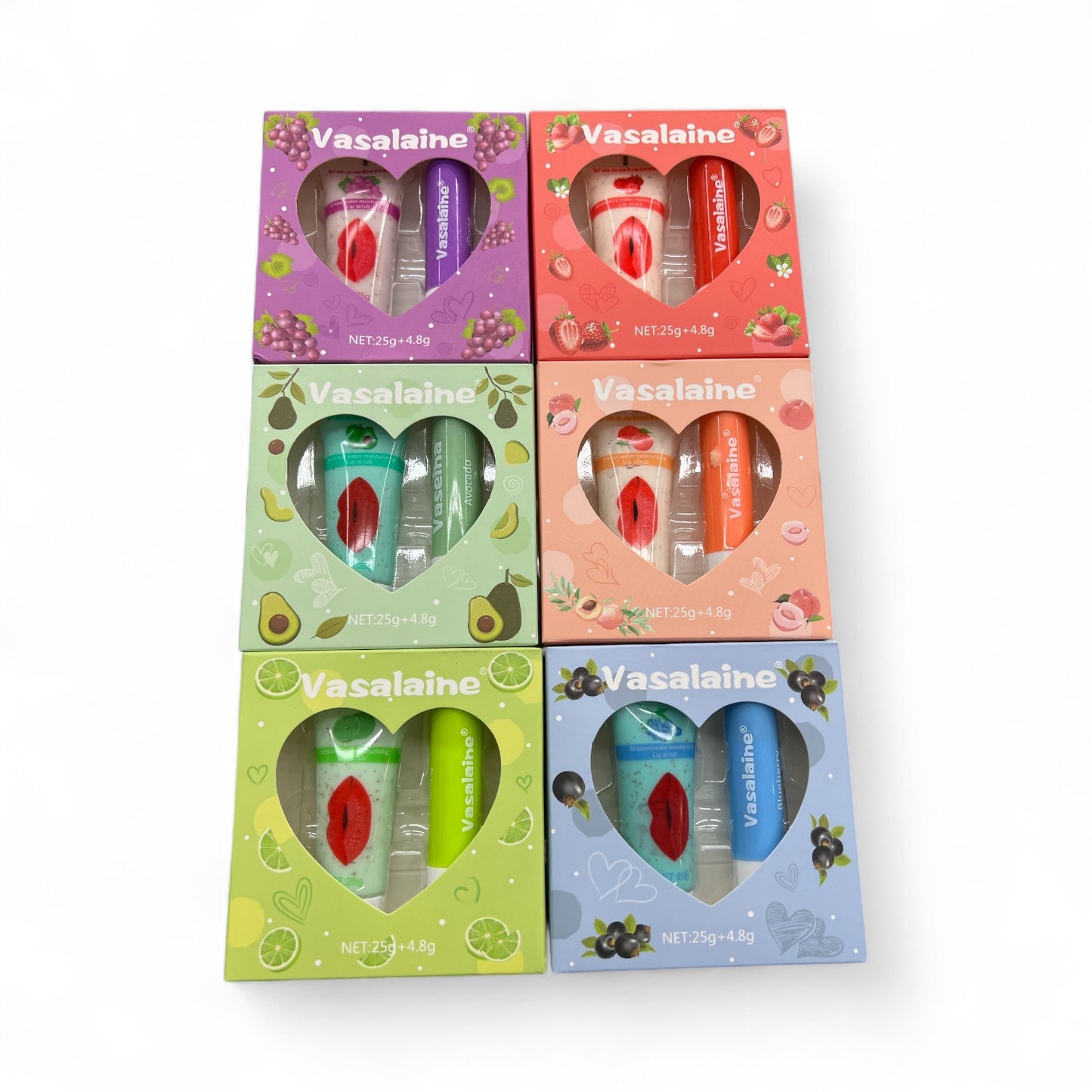 6PCS PACK FRUIT VASALANIE DUO 2PCS SET 8276