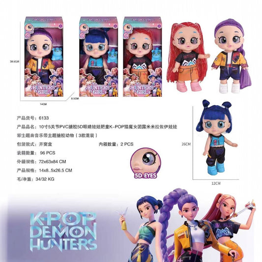 3PCS K POP HUNTER GIRLS DOLLS